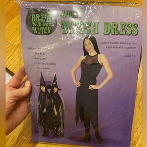 Adult Witch Halloween Costume Women’s Size S! NWT!